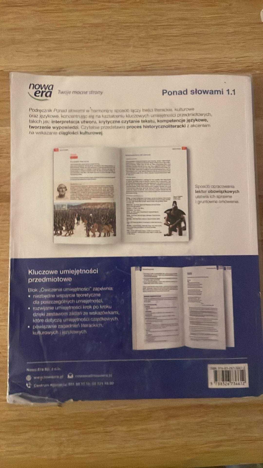 Podręcznik do Języka Polskiego "Ponad Słowami 1"