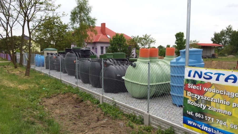 Szambo ekologiczne, oczyszczalnia ekologiczna 3000 l do 6 osób