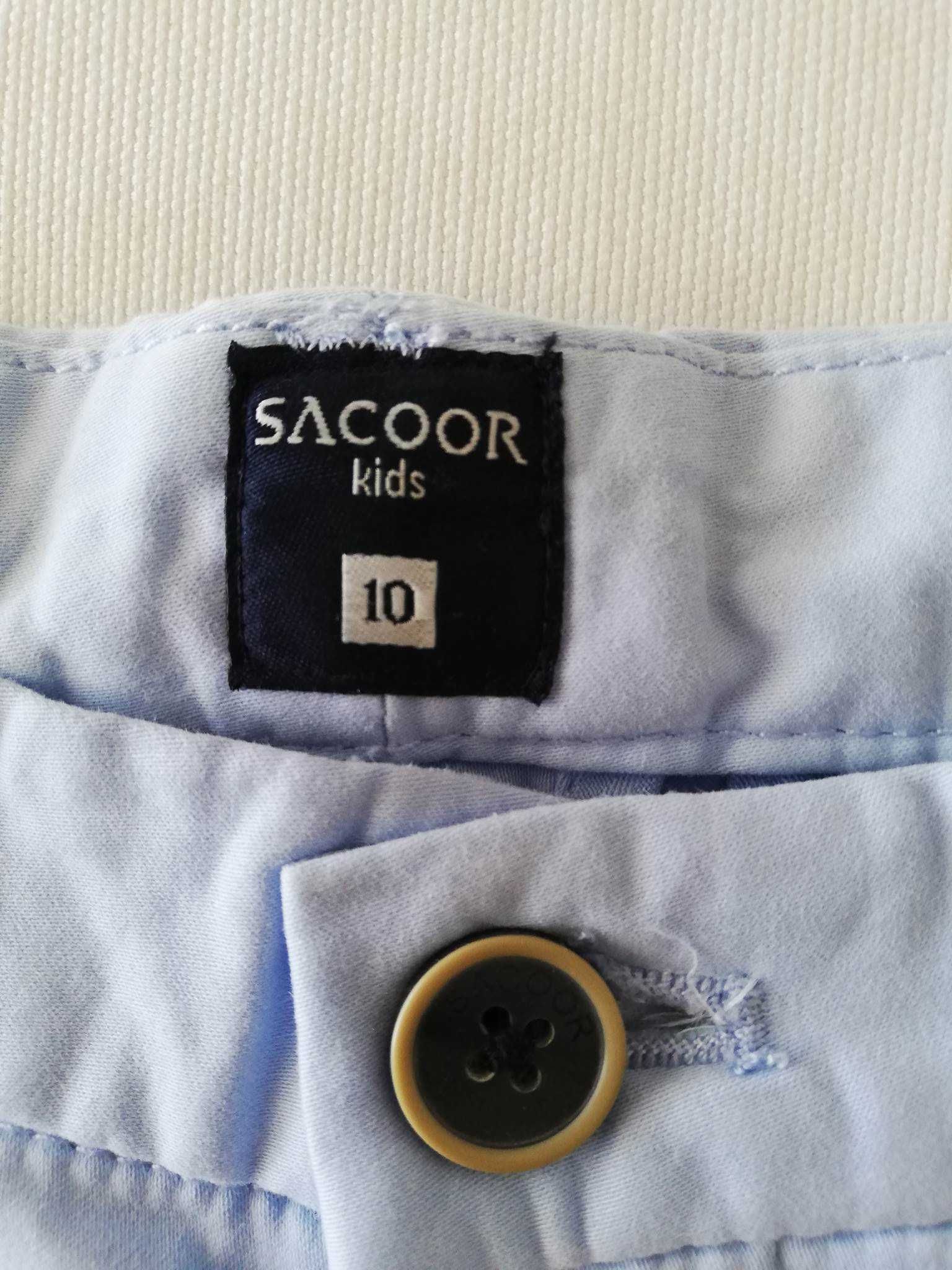 Calça chino azuis clarinhas da marca Sacoor