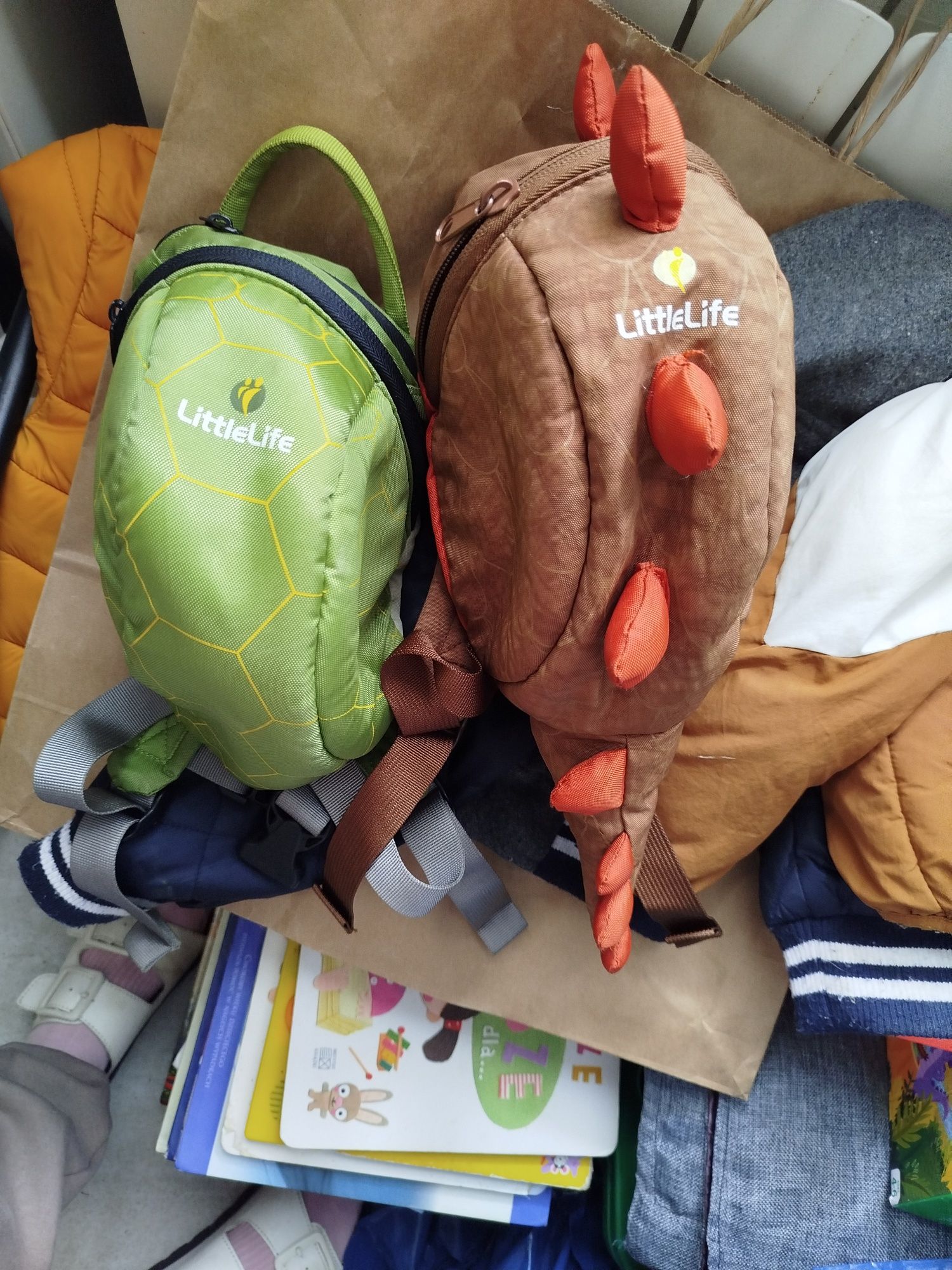 Plecaki  littlelife żółw i dinozaur