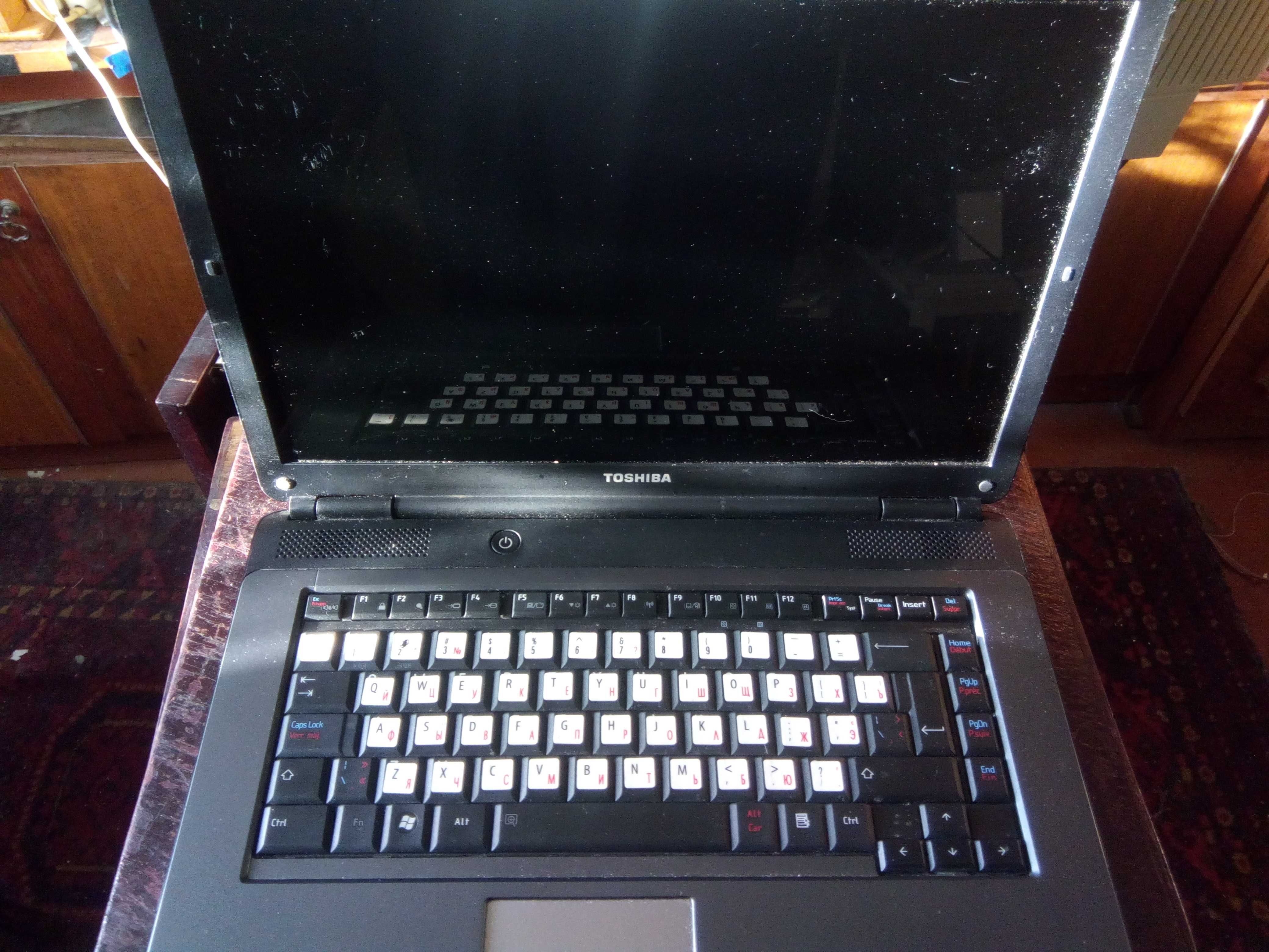 Ноутбук toshiba satellite L300D на запчасти