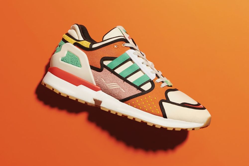 Kicksy Adidas x The Simpsons ZX 10000 " Krusty Burger" EUR 46 2/3