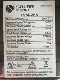 Panel Modół Solar Energy TSM-255