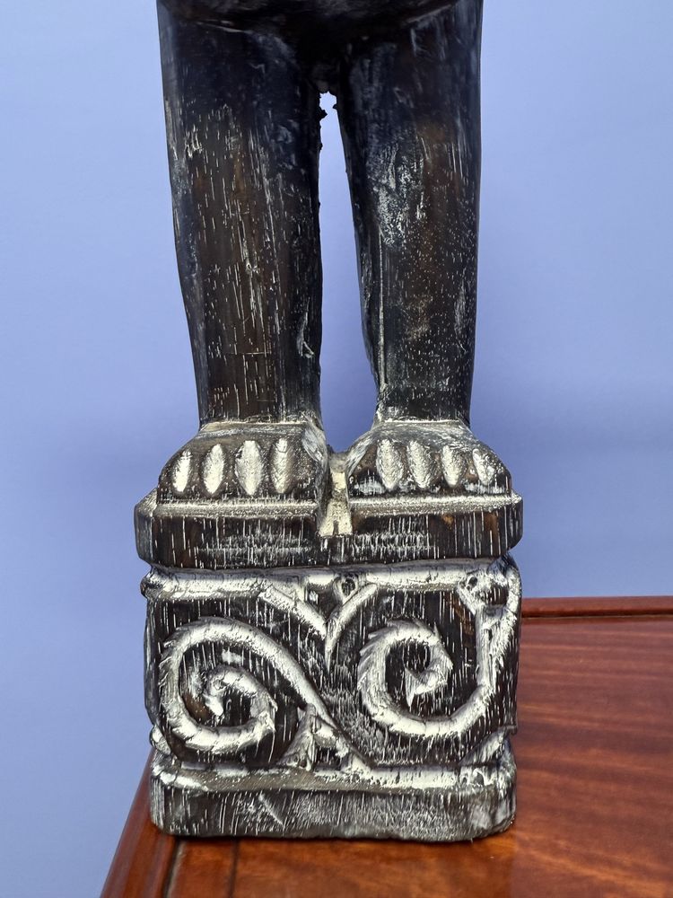 Escultura madeira - Maori