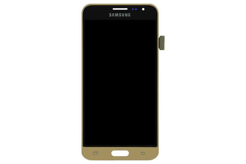 Ecrã Lcd Touch Screen Samsung Galaxy xy J3 2016 J320 Preto/Dourado