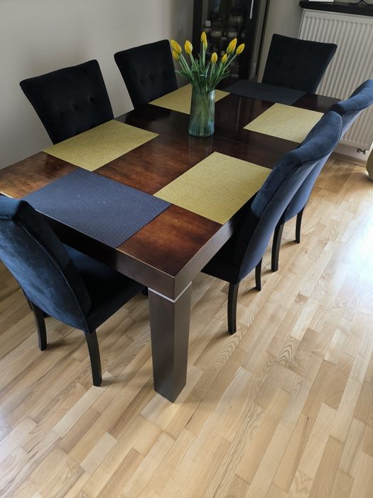 Stół fornirowany 180x90 rozkładany