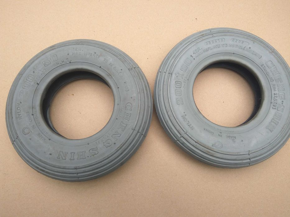 Opony do wózka inwalidzkiego 200 x 50 Nowe Polecam