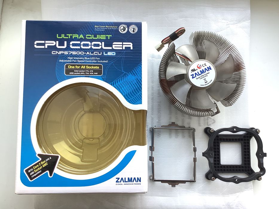 Кулер Zalman CNPS7500-AlCu для процесора Intel Socket 478 та 775