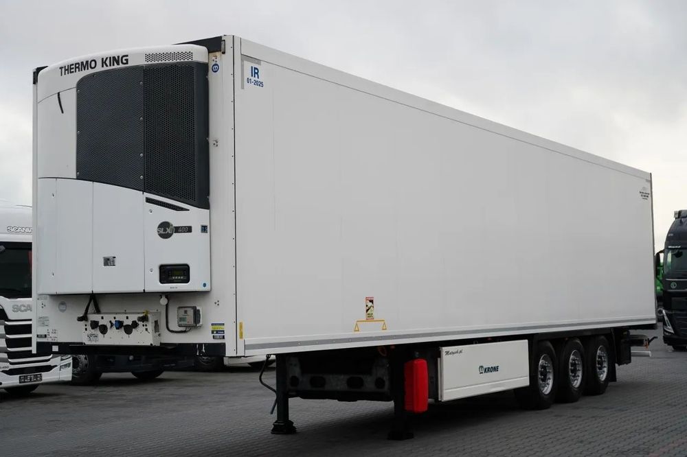 Krone CHŁODNIA / THERMO KING SLXi 400 / 2019 ROK / DOPPELSTOCK / KOSZ NA PALETY / SPROWADZANA