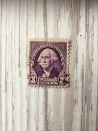 Продаеться почтова марка США  3цента 1932р,Вашінгтон.