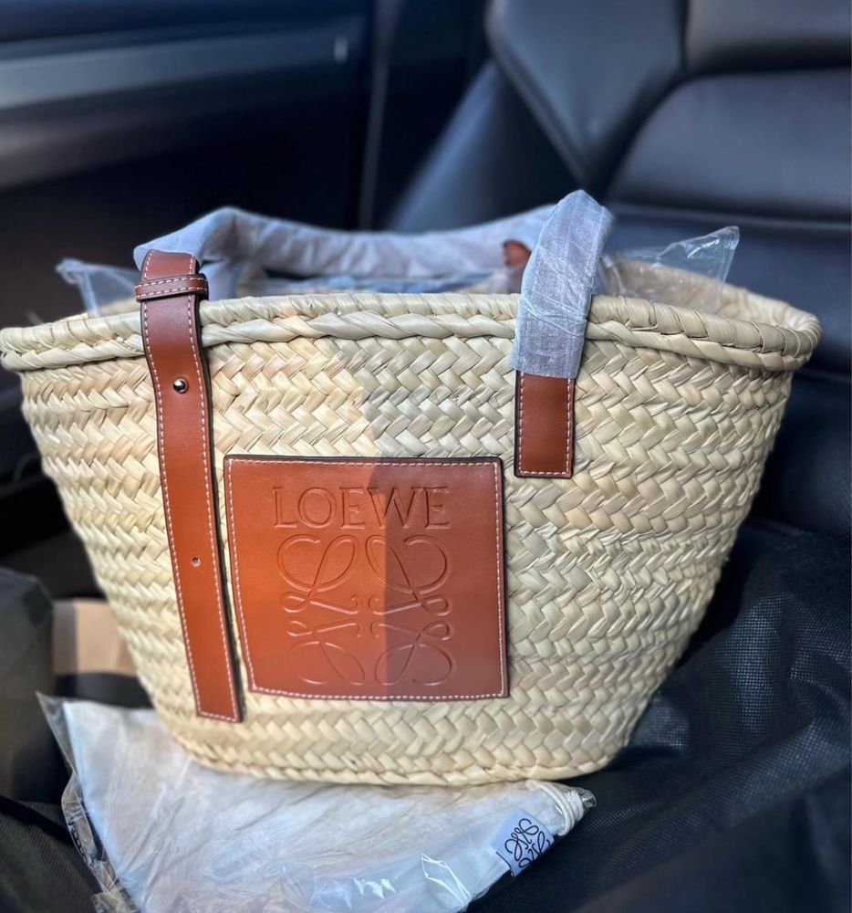 Сумка соломʼяна Loewe