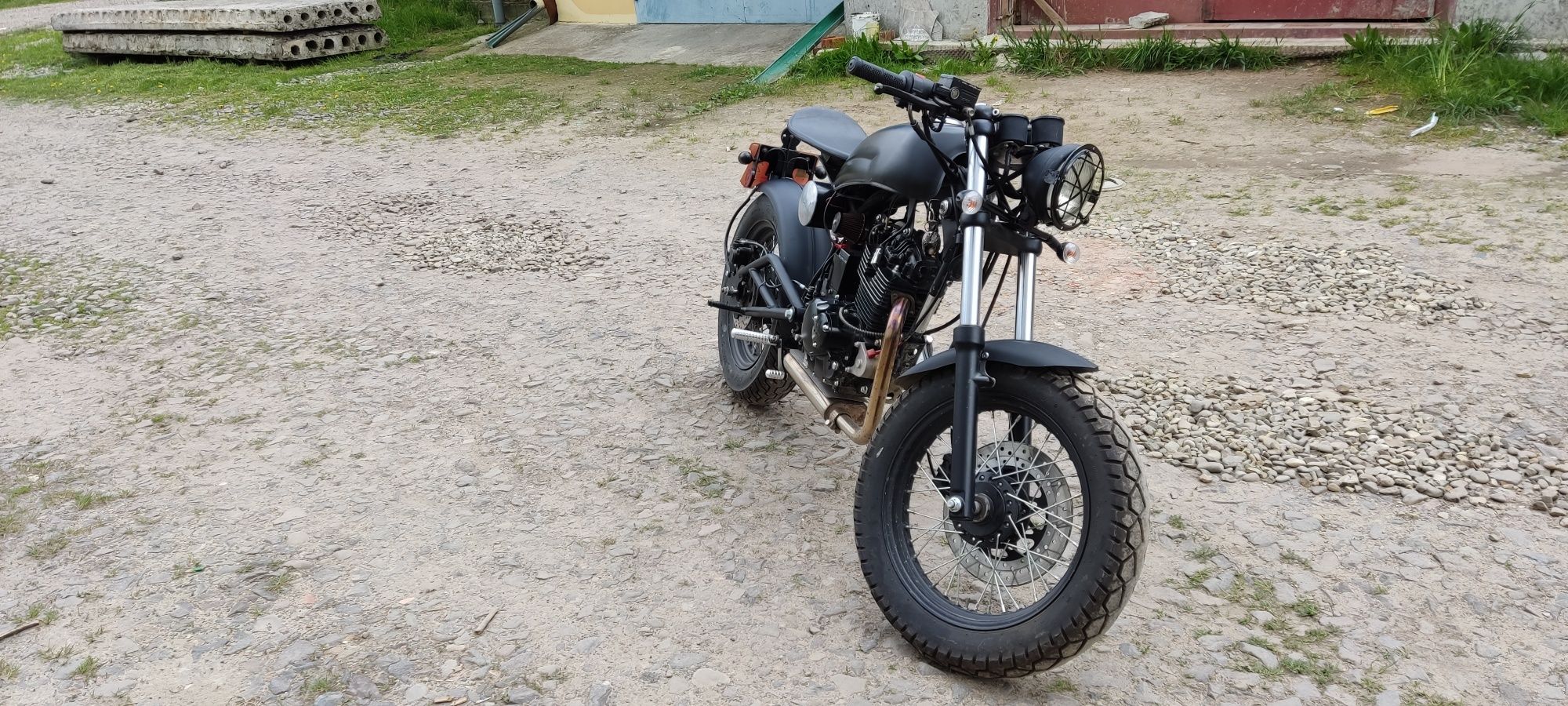 Skymoto diesel 200 боббер, каферейсер, Bobber