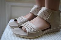 кожаные босоножки сандали сандалии Clarks р.40 26,3 см