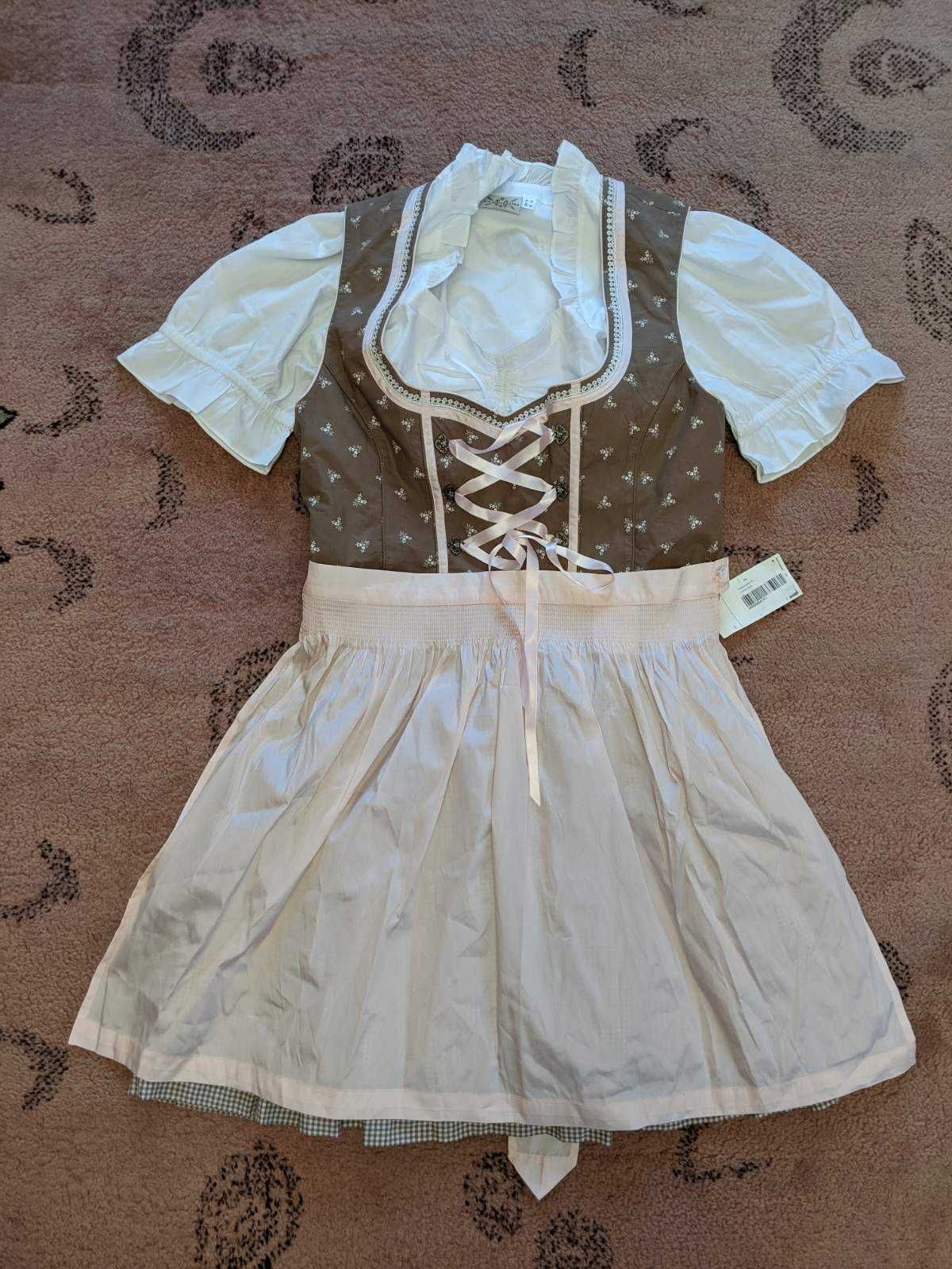 Платье Октоберфест Баварська сукня Костюм Селянка Косплей XL-XXL Sissy
