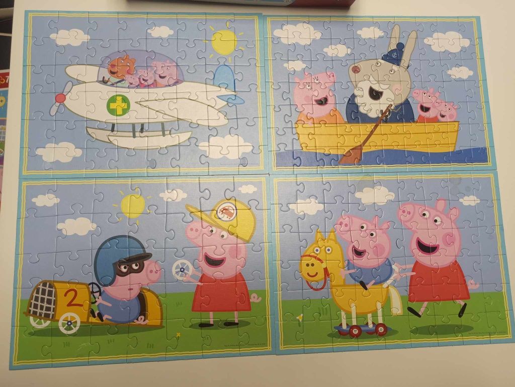 Puzzle Świnka Peppa