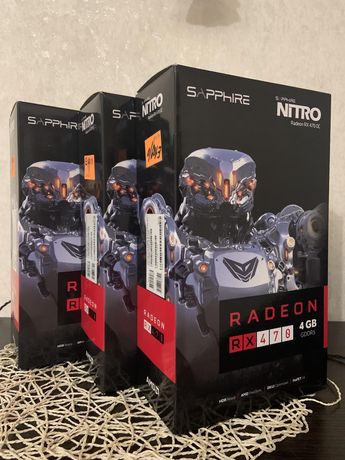 Відеокарти Sapphire Nitro RX 470 OC 4 gb