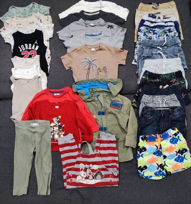 Paka ubranek dla chłopca 86-92