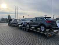 Uslugi transportowe laweta transport pojazdow samochodow NIEMCY WLOCHY