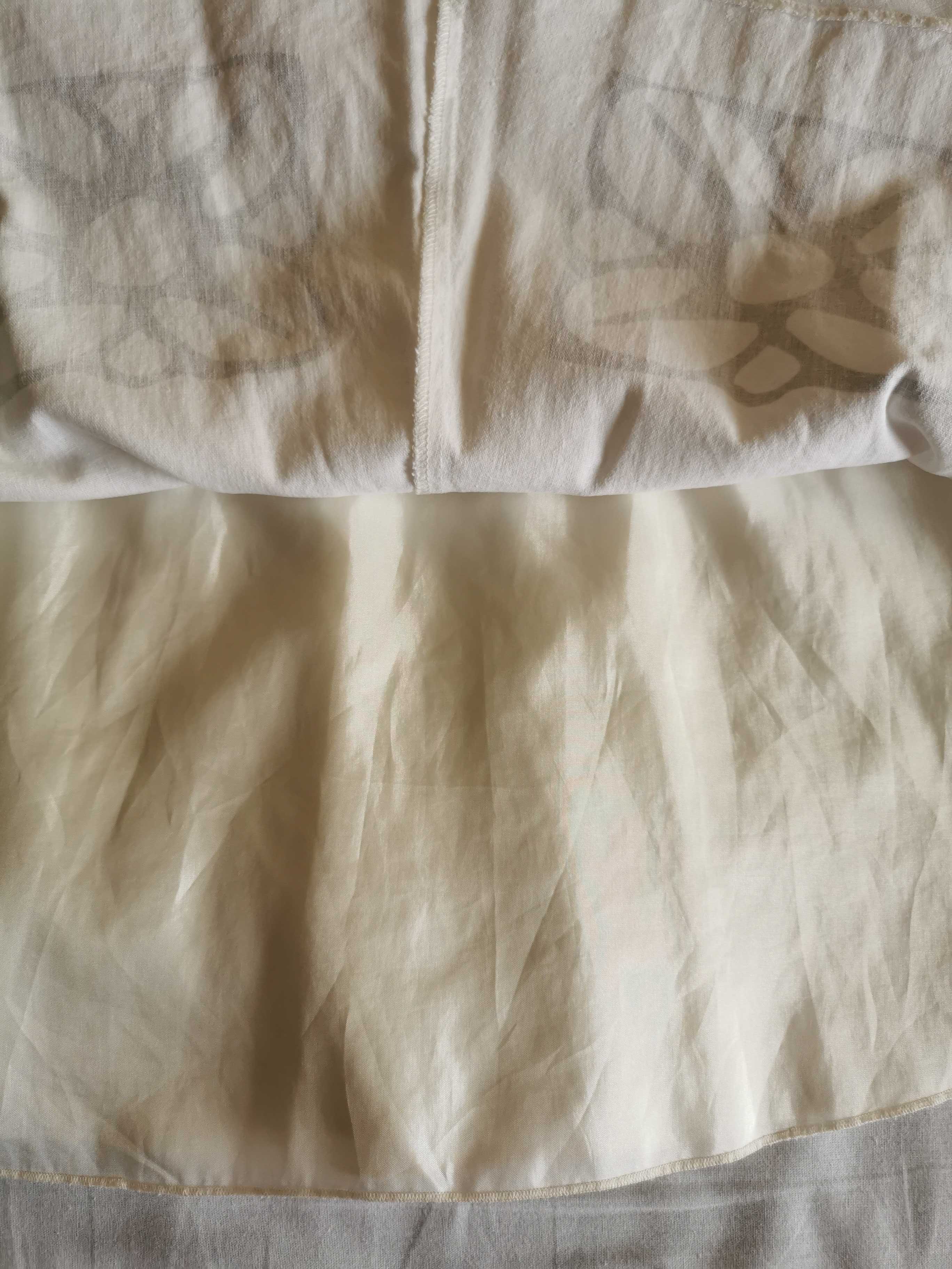 Lniana spódnica midi L/40