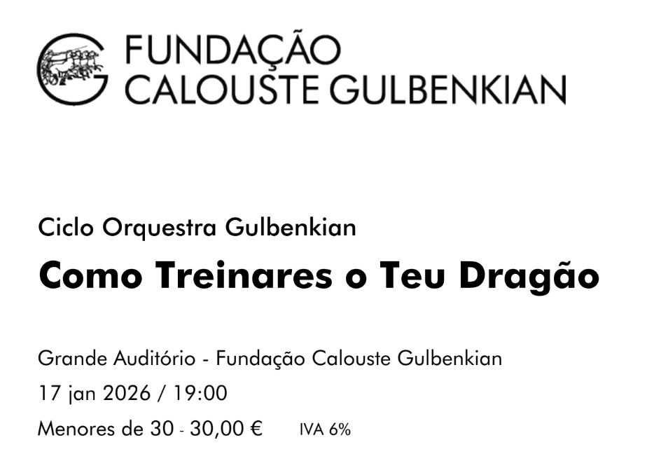2 Bilhetes “Como treinares o teu dragão”