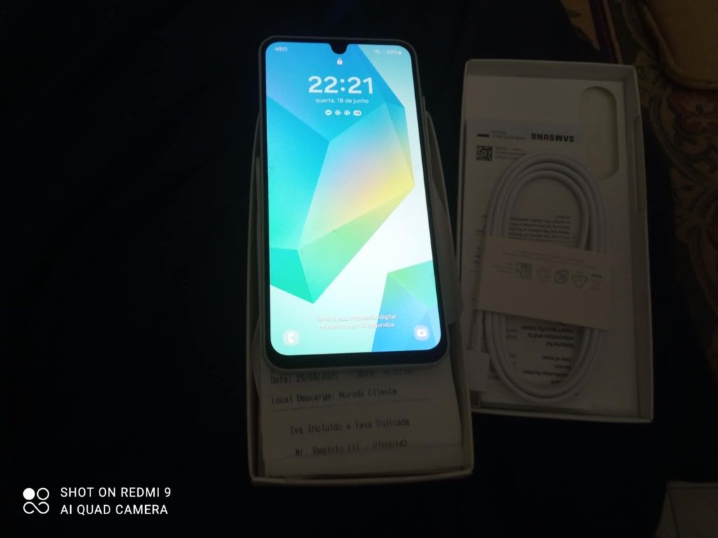 Samsung A16 novo com fatura como novo