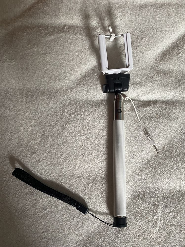 Selfie stick branco *NOVO*