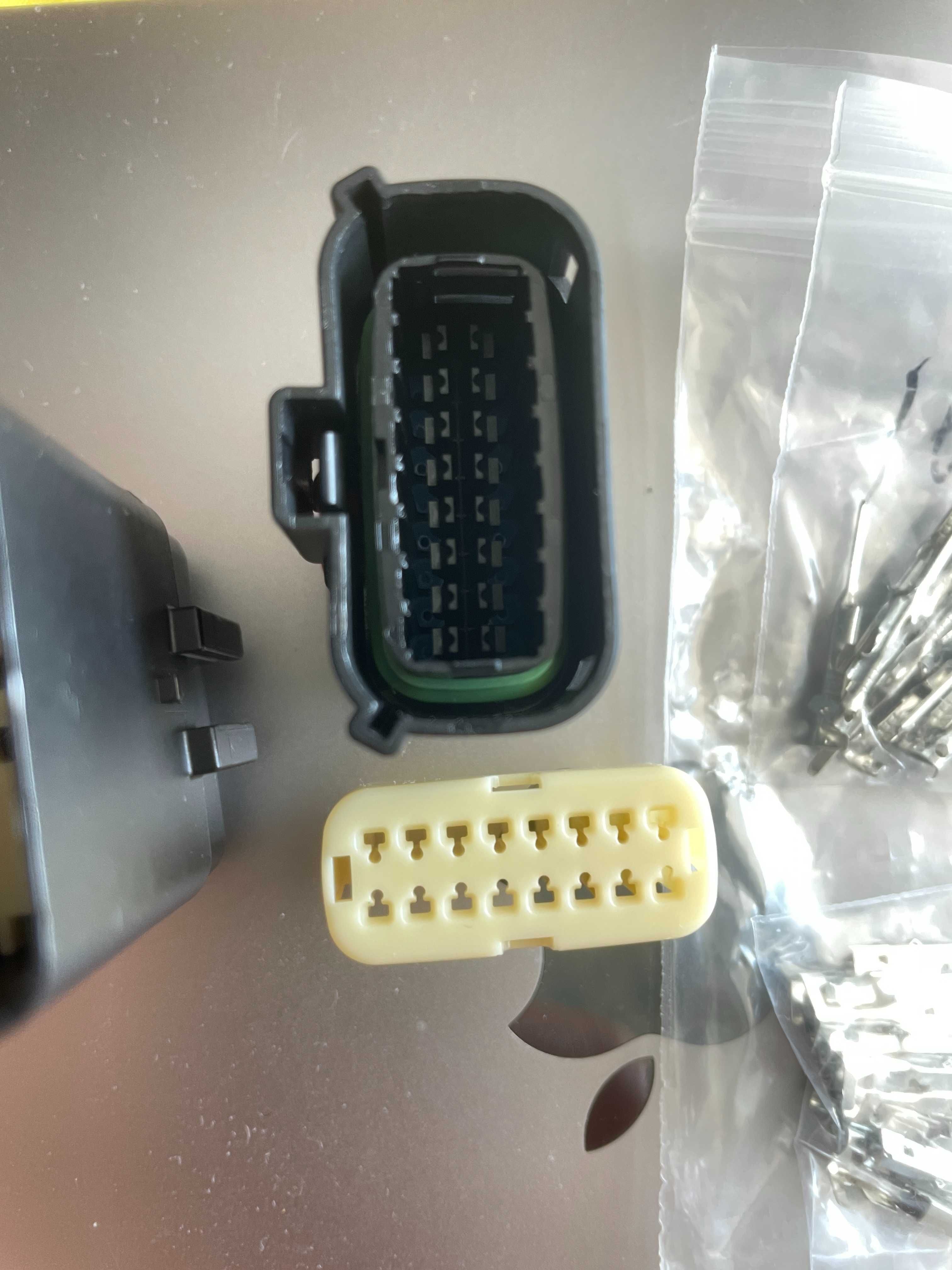Разём штекер фишка фішка  коннектор разем папа мама в сборе GM 16 pin