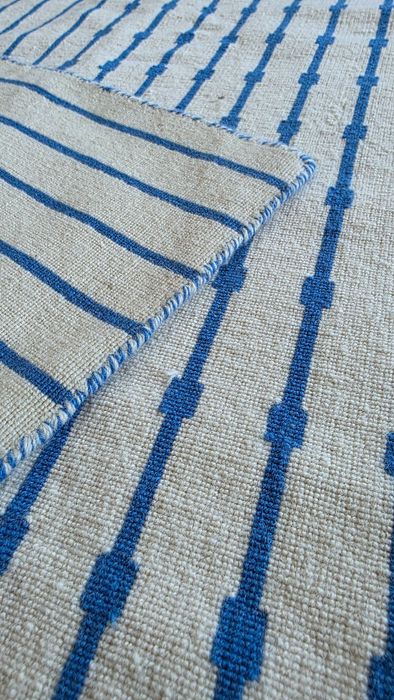 Kilim wełniany,dywan tkany na płasko.Ikea Tjäreby 240/170