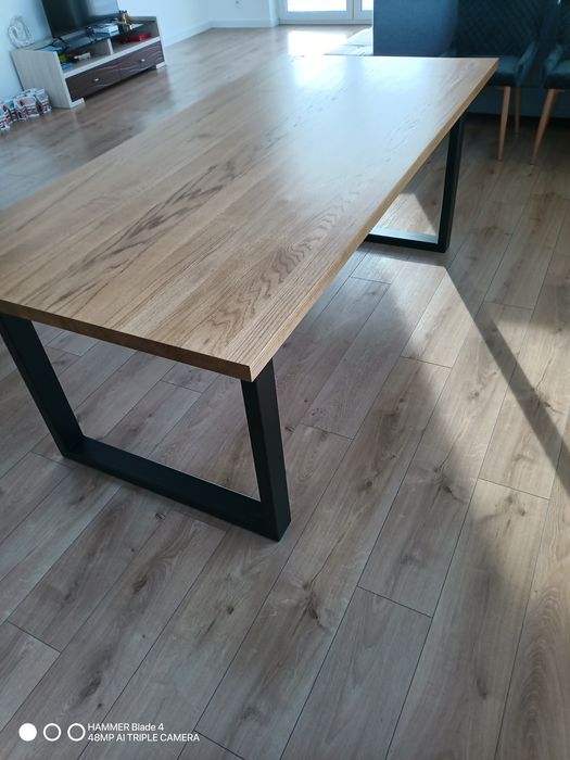 Stół dębowy loft