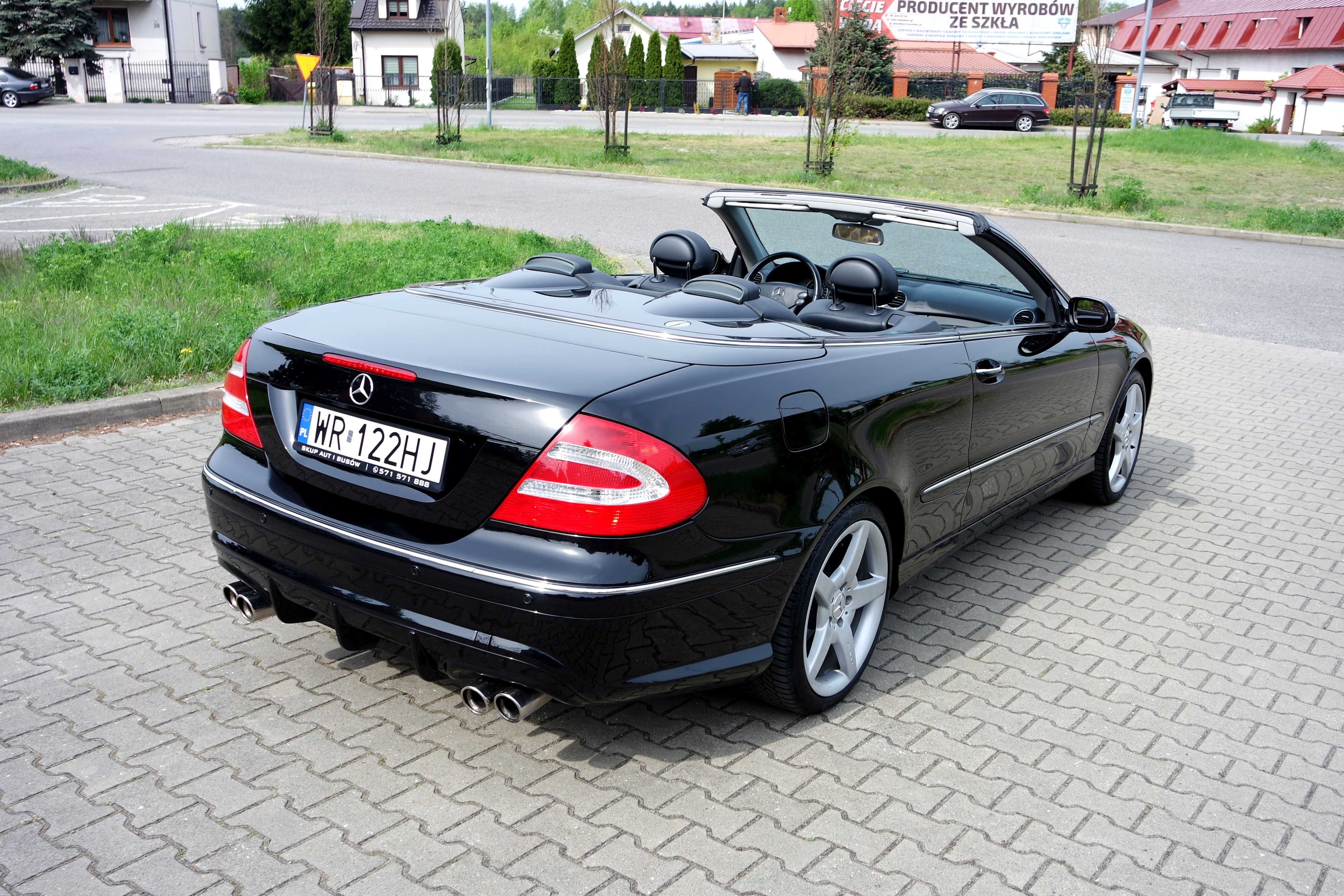 Mercedes CLK tylko 106 tys km  oryginalny lakier jak nowy