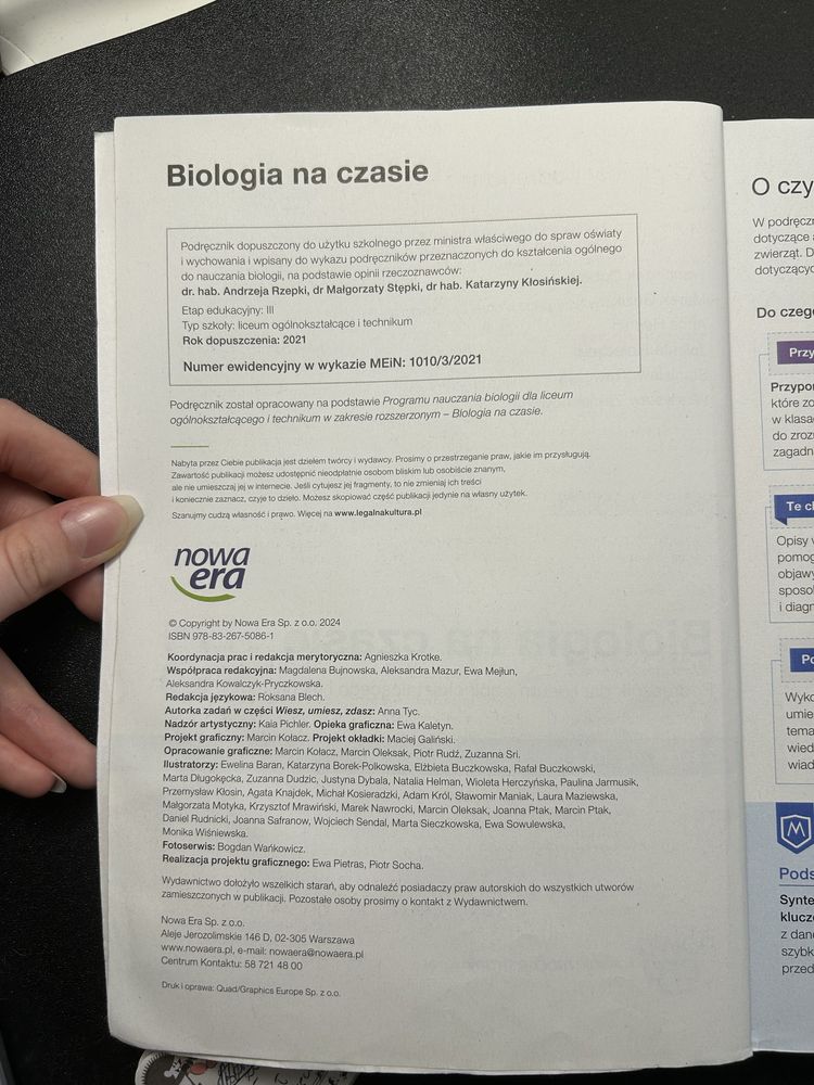Biologia na czasie 3 Zakres rozszerzony OPIS!!!