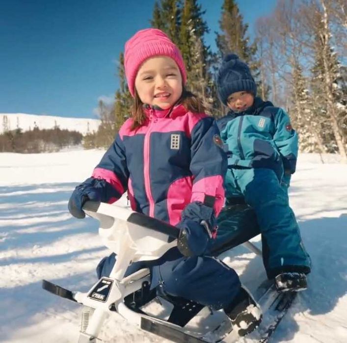 Зимовий суцільний комбінезон LegoWear для дівчинки р.134-140 Reima