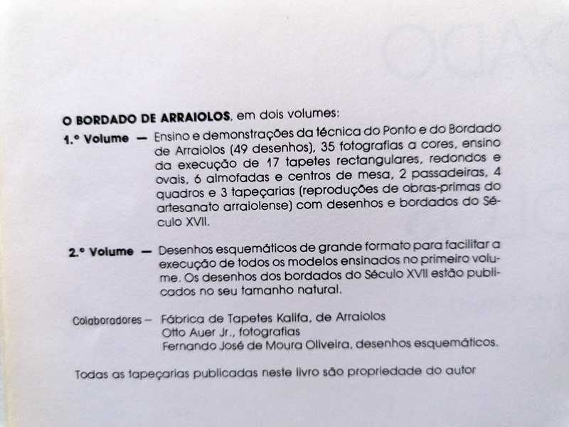 O Bordado de Arraiolos de Fernando Baptista de Oliveira