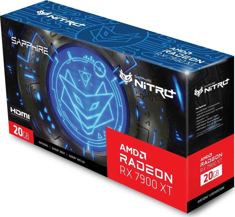 Відеокарта Sapphire Radeon RX 7900 XT Vapor-X 20GB NITRO+ (11323-01)