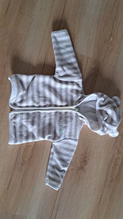 Polarowa bluza miś r.68