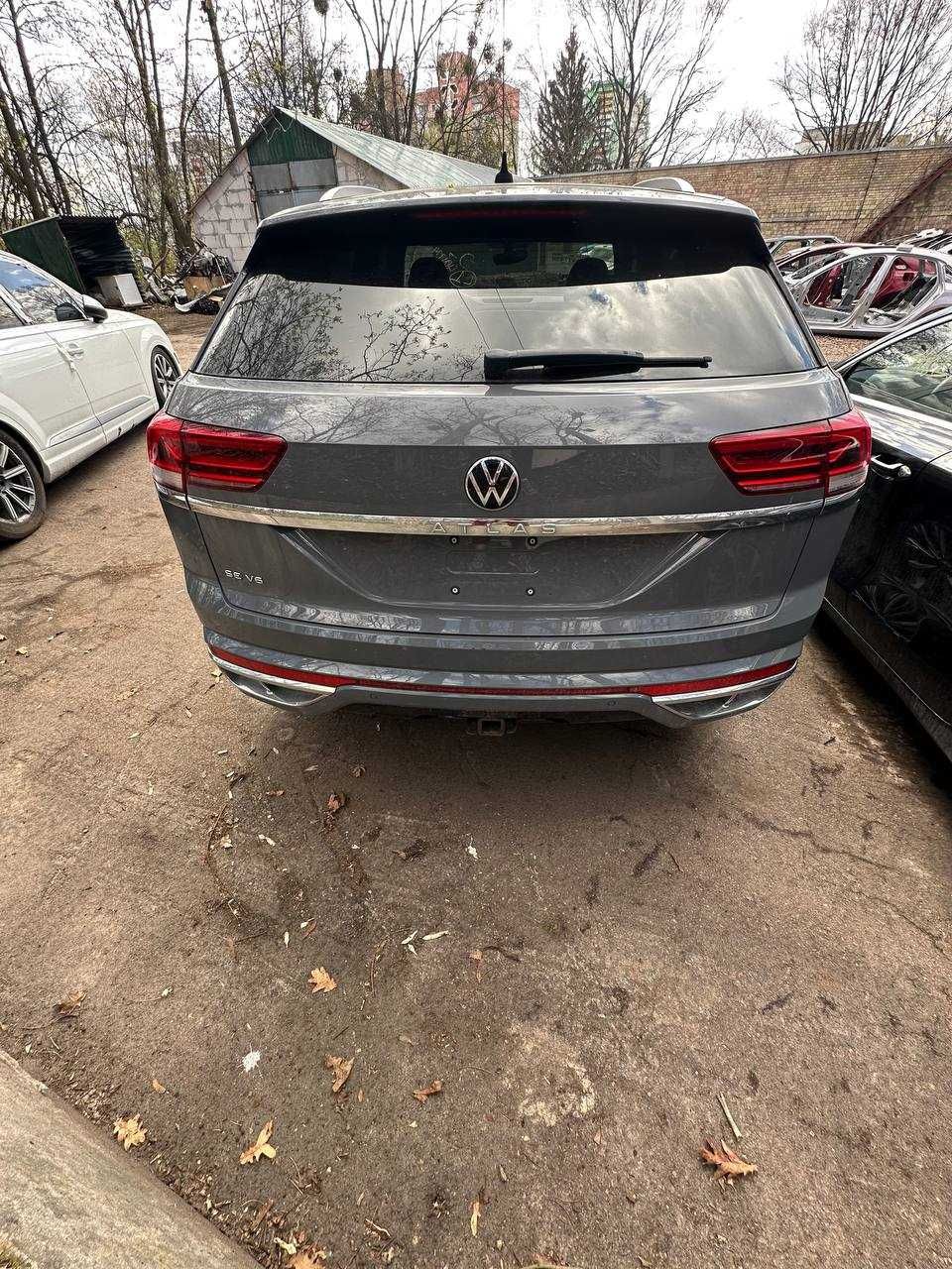 Разборка VW Atlas Cross Sport Rline 2021 LH7J капот фара бампер крило