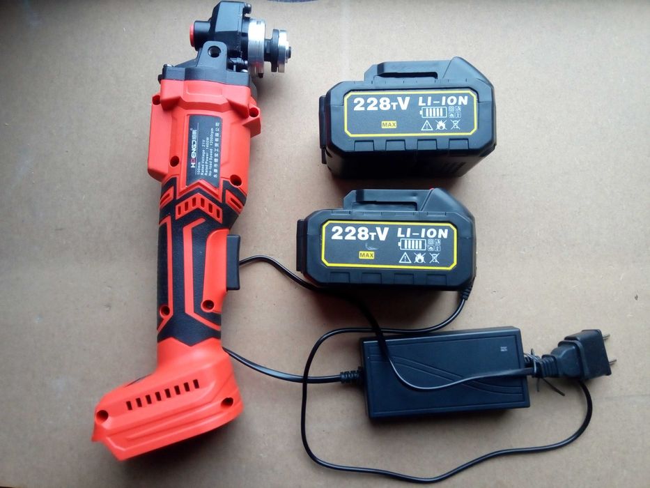 Акумуляторна кутова шліфмашина HPENGJ