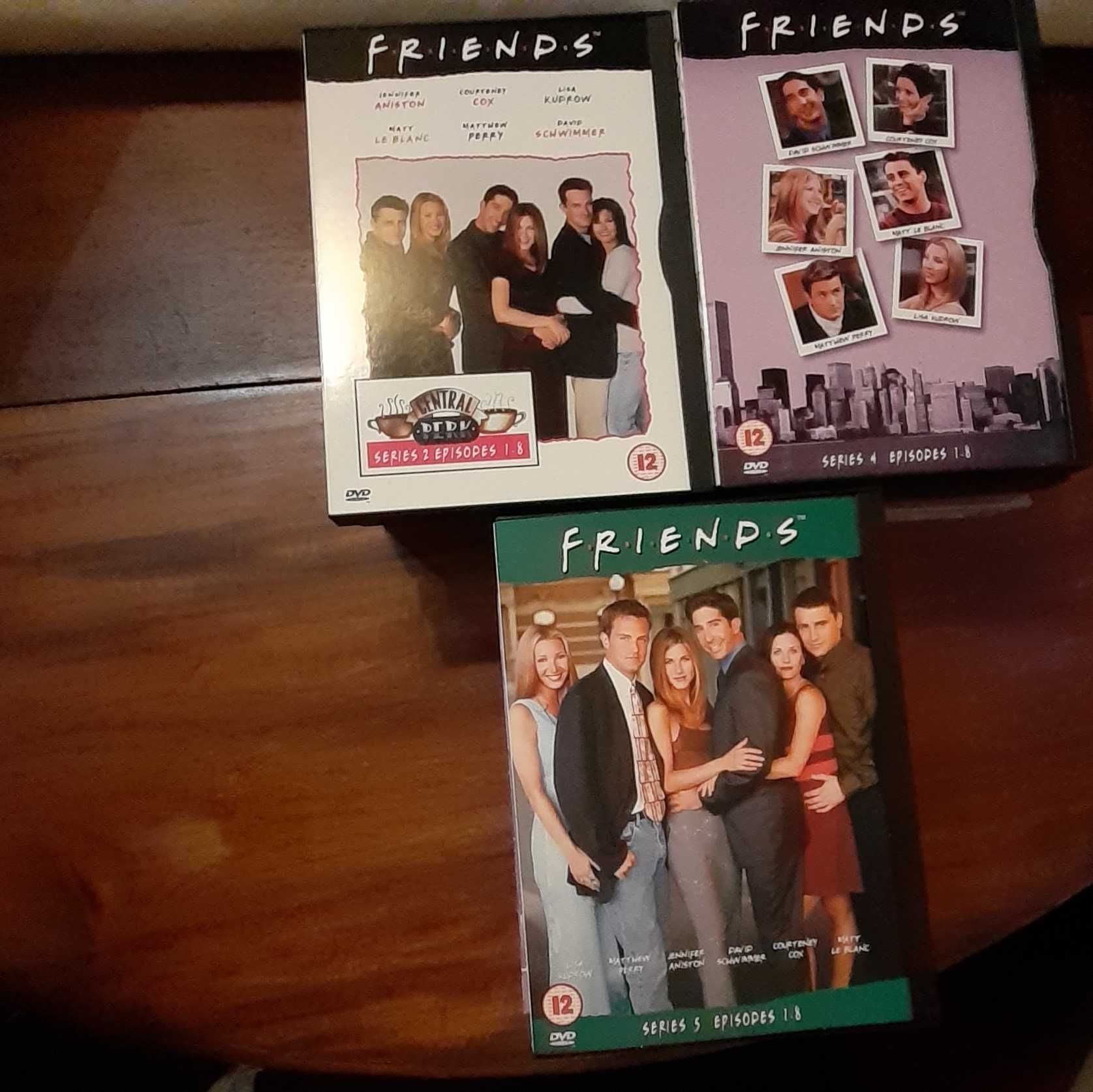 DVD  Friends  séries 2  4 e 5