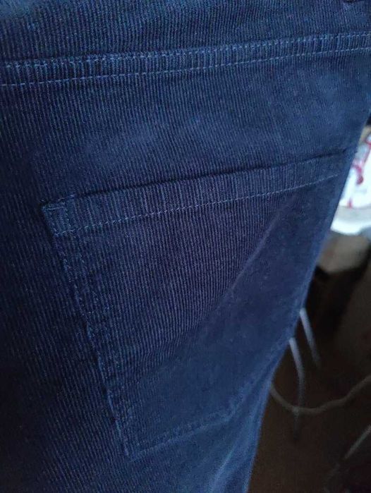 Джинсы вельвет Florence&Fred United Kingdom w38 stretch navy.