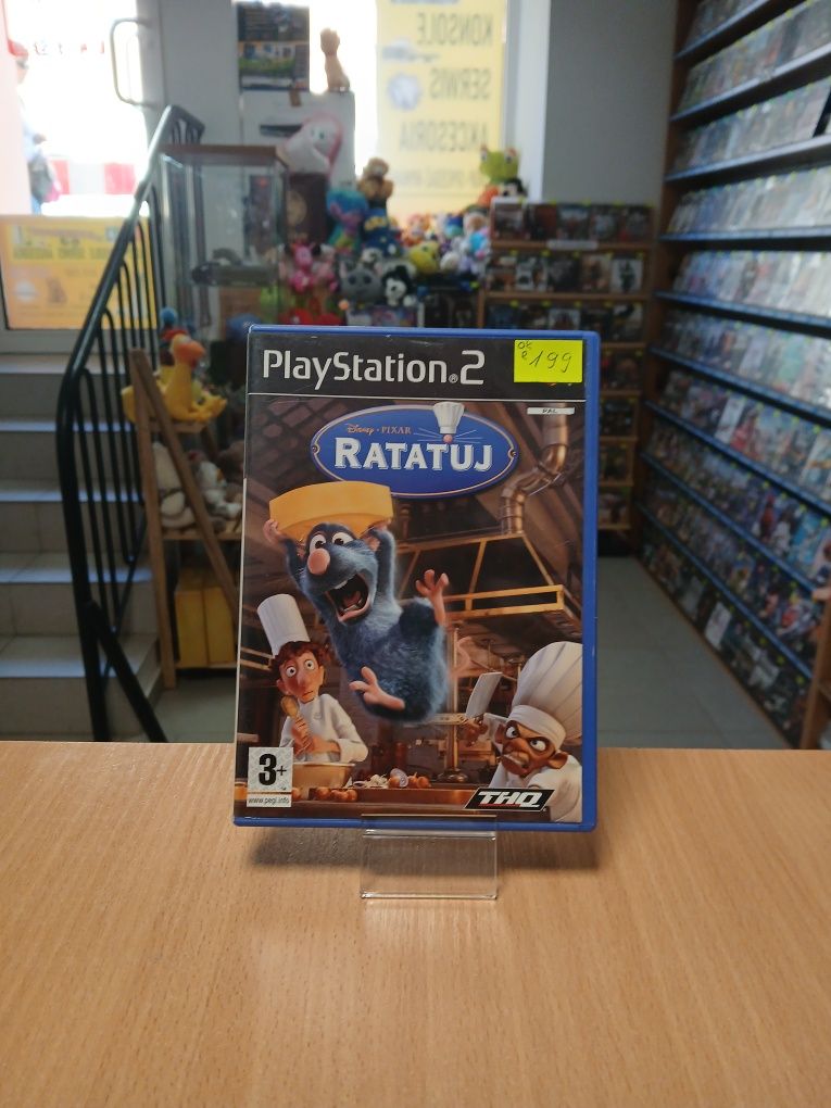 PS2 Disney Pixar Ratatuj PlayStation 2 Ratatouille Polska Okładka