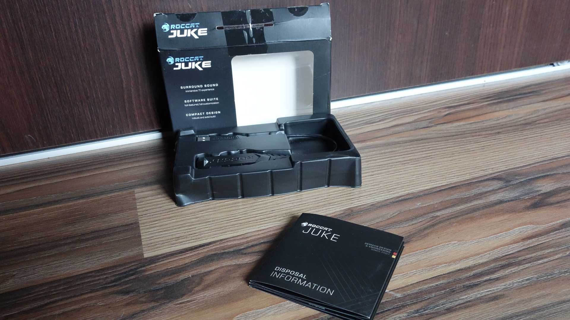 Roccat Juke karta dźwiękowa USB adapter słuchawkowy