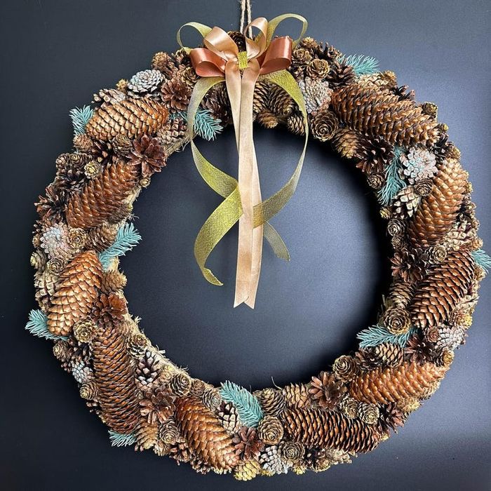 ВЕЛИКИЙ ВИБІР! Зимовий Новорічний Різдвяний вінок на двері