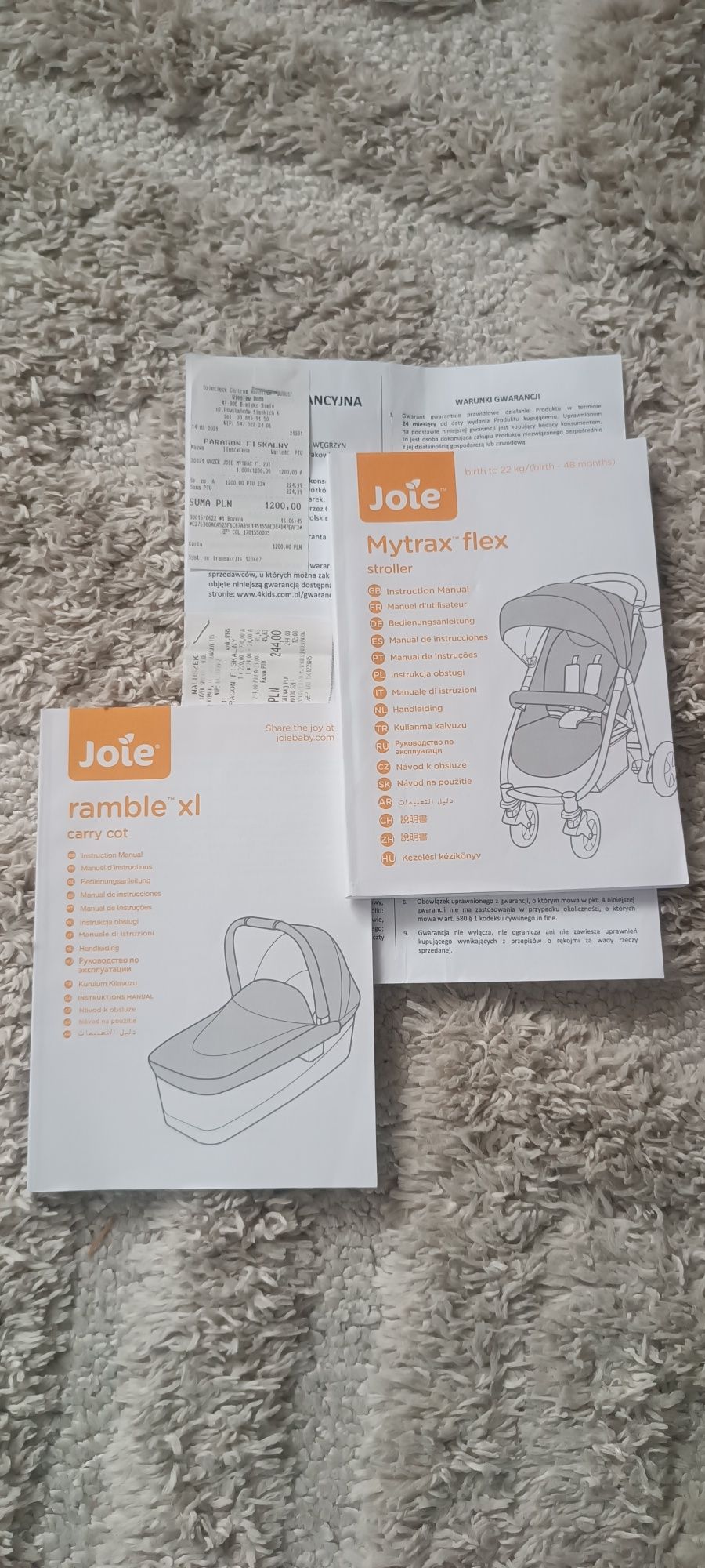 Wózek 3w1 Joie Mytrax Flex