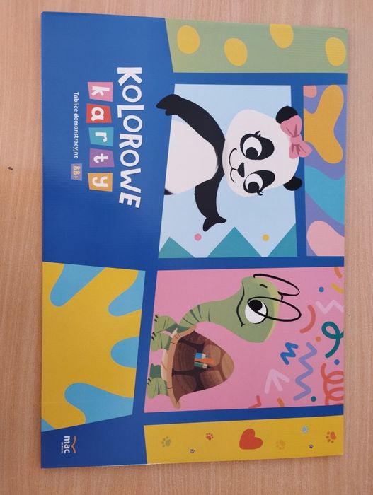 Tablice demonstracyjne kolorowe Karty BB+