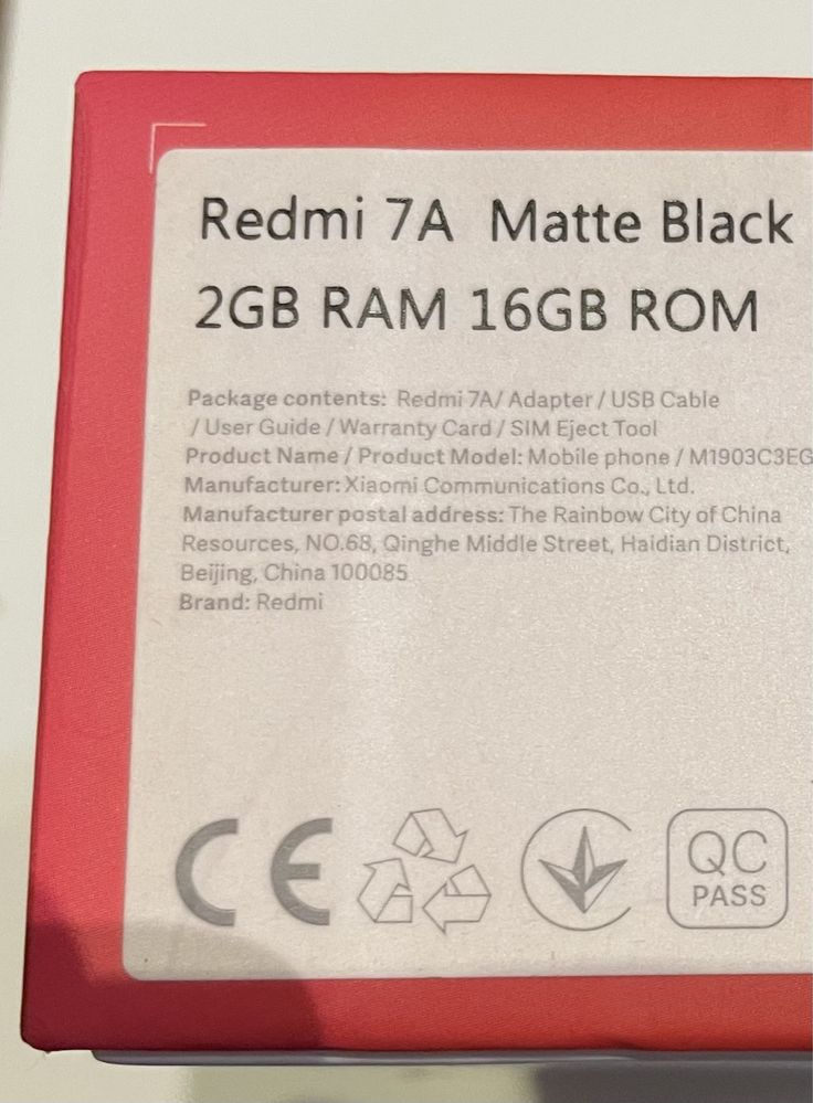 Redmi 7A Matte Black 2 / 16 GB