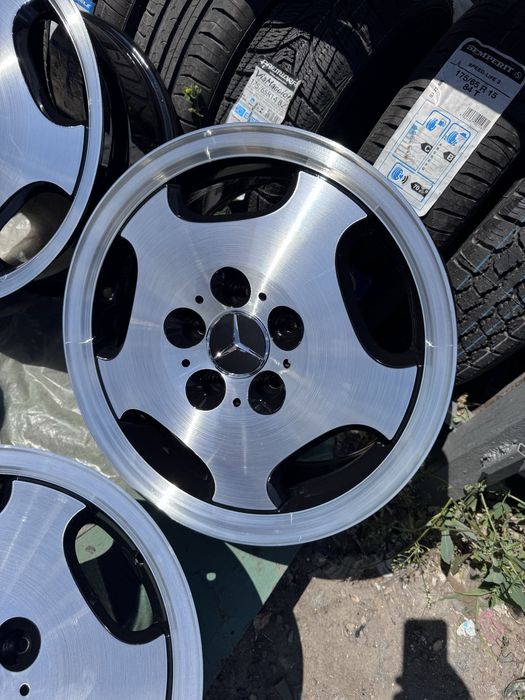 R16 mercdes 5.112 brabus amg wald 124 190 140 bbs oz ats audi мерседес