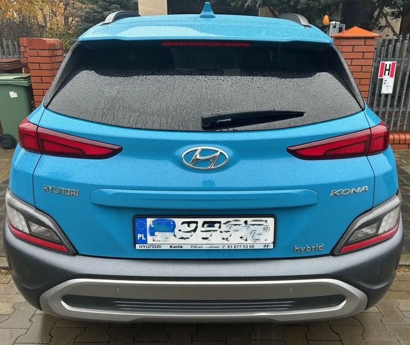 Hyundai Kona Hyundai Kona 1.6 GDI Hybrid Style DCT Salon Polska Gwarancja fabryczna