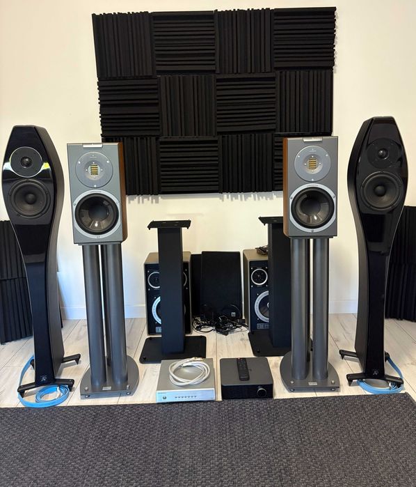Audiovector R1 Avangarde, Audiophase Violin SE , Scan Speak, Hi End