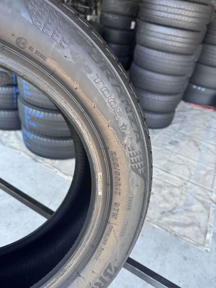 4х 225/55R17 97W Bridgestone Turanza T005 2019 год 4мм