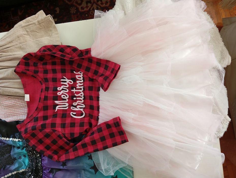 3 vestidos 12-18 meses